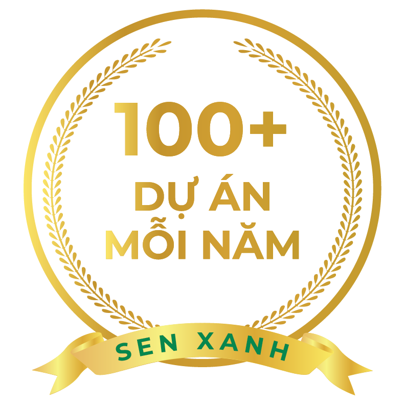 100+ dự án mỗi năm