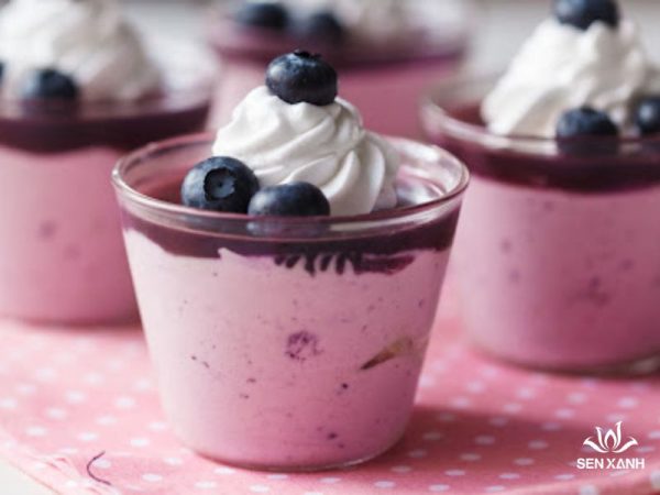 Bánh Blueberry Mousse