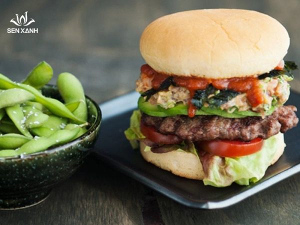 Hambuger cá ngừ