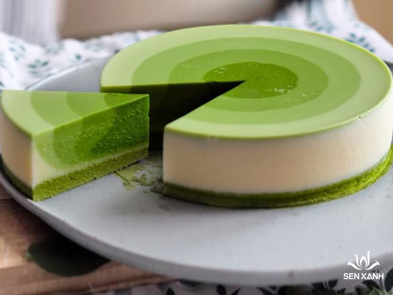 Bánh Matcha Mousse