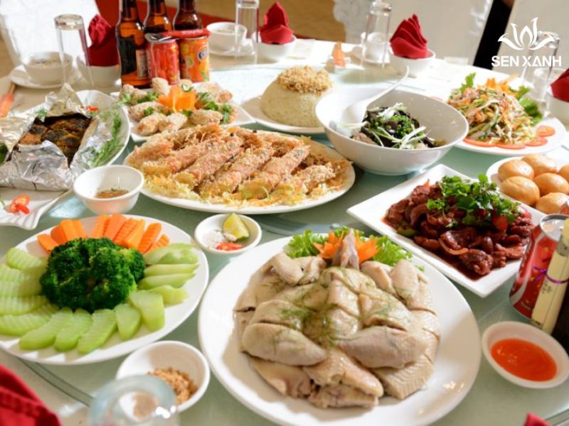 Ảnh tiệc mâm 10 menu 6