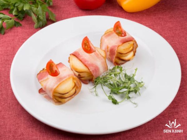 Bacon cuộn khoai tây