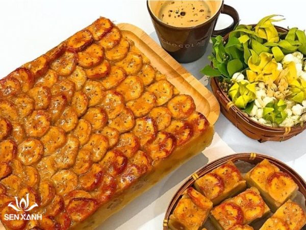 Bánh chuối dừa nướng