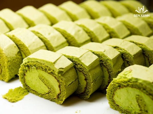 Bánh cuộn matcha