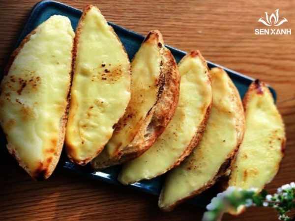 Bánh mì nướng phô mai chay