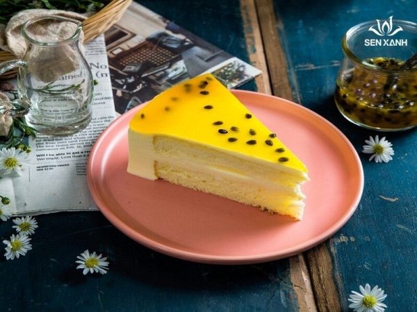 Bánh mousse chanh leo