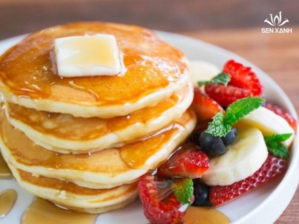 Bánh Pancake bơ sữa