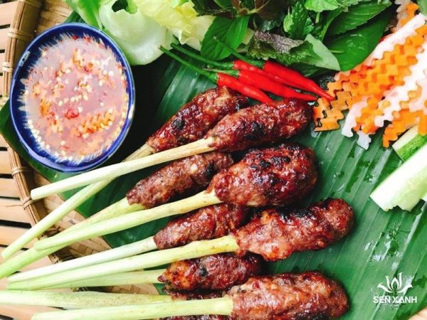 Bò Mỹ Cuốn Sả Cây