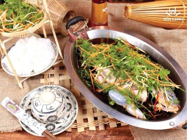 Cá lăng hấp xì dầu Hồng Kông
