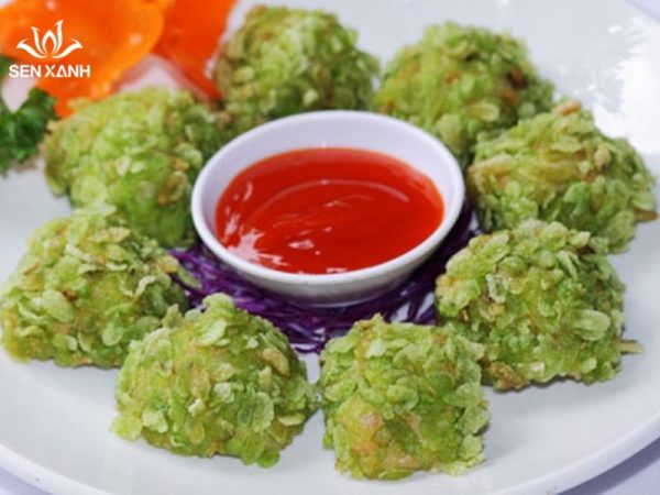 Chả cá thác lác lăn cốm