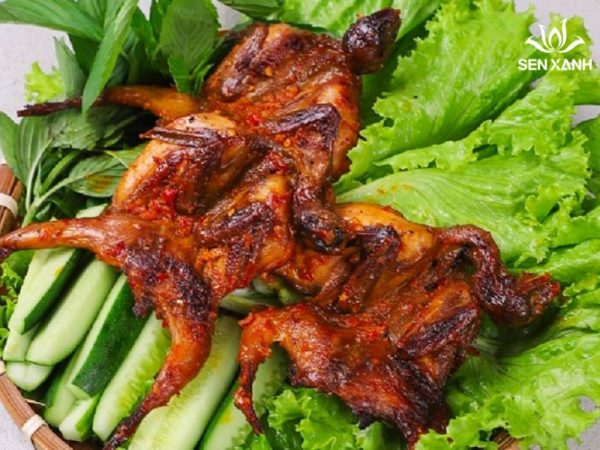 Chim cút nướng muối ớt