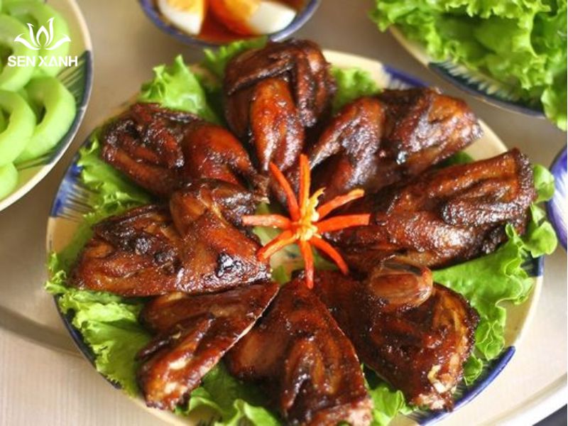 Chim cút nướng