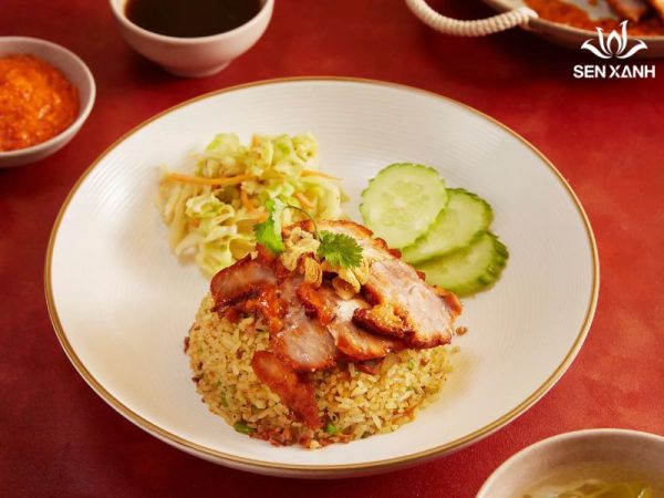 Cơm chiên xá xíu kiểu Trung Hoa