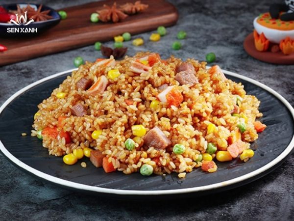 Cơm chiên xá xíu kiểu Trung Hoa