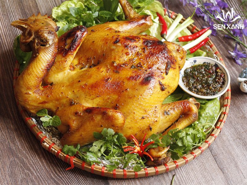 Gà nướng sa tế