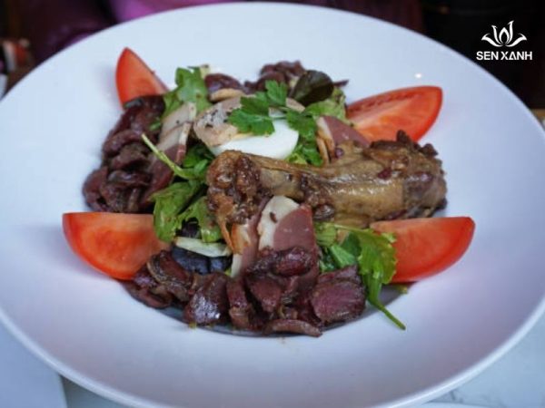 Gà nướng sốt pate