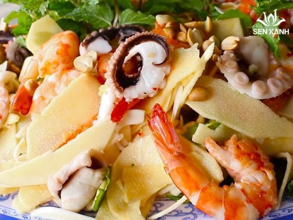 Gỏi củ hủ dừa tôm