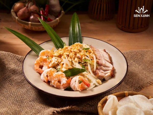 Gỏi dừa tôm thịt
