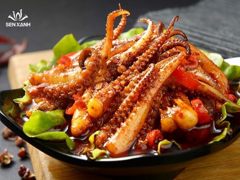 Hải sản xáo Tứ Xuyên