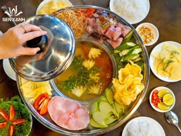 Lẩu cá lăng măng chua
