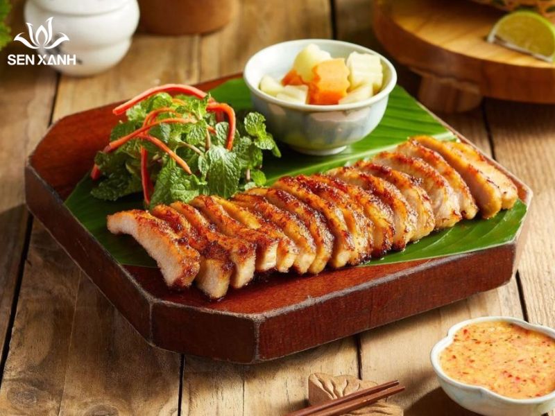 Má heo nướng