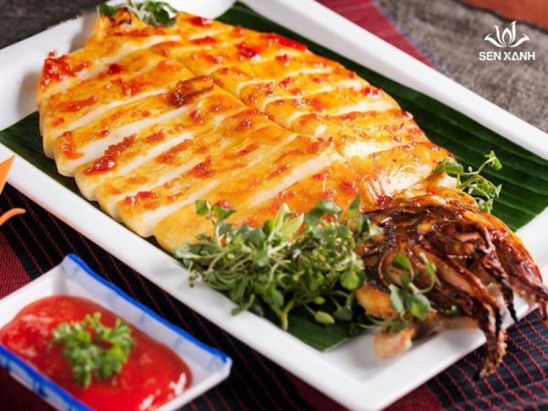 Mực nướng muối ớt
