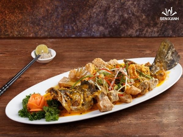 Phile cá sốt cam