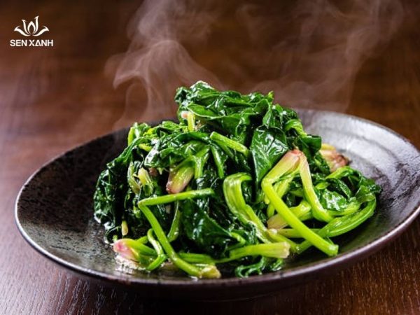 Rau bina xào