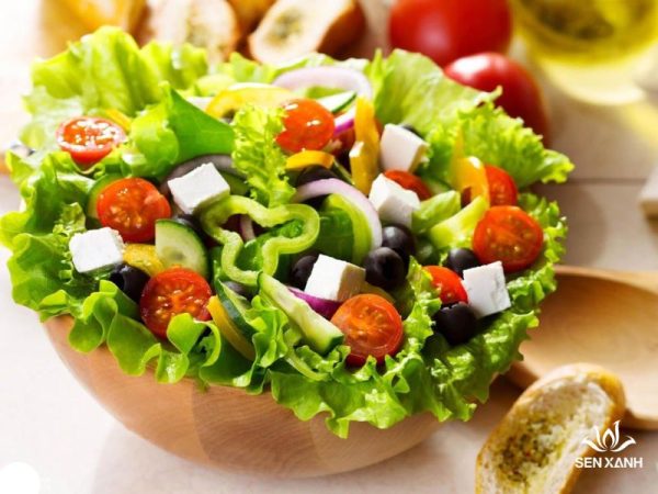 Salad rau củ trộn