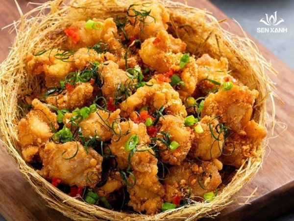 Sụn gà rang muối