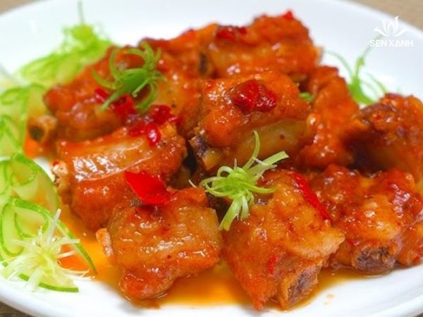 Sườn Non Chiên Ngũ Vị