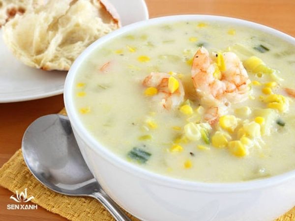 Súp ngô hải sản