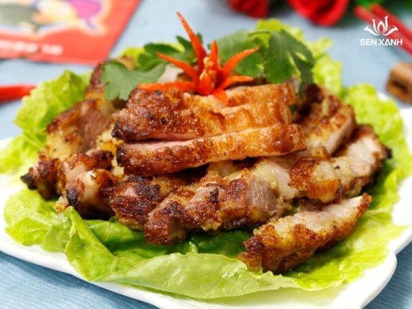 Thịt lợn nướng