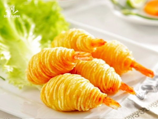 Tôm Cuộn Phô Mai