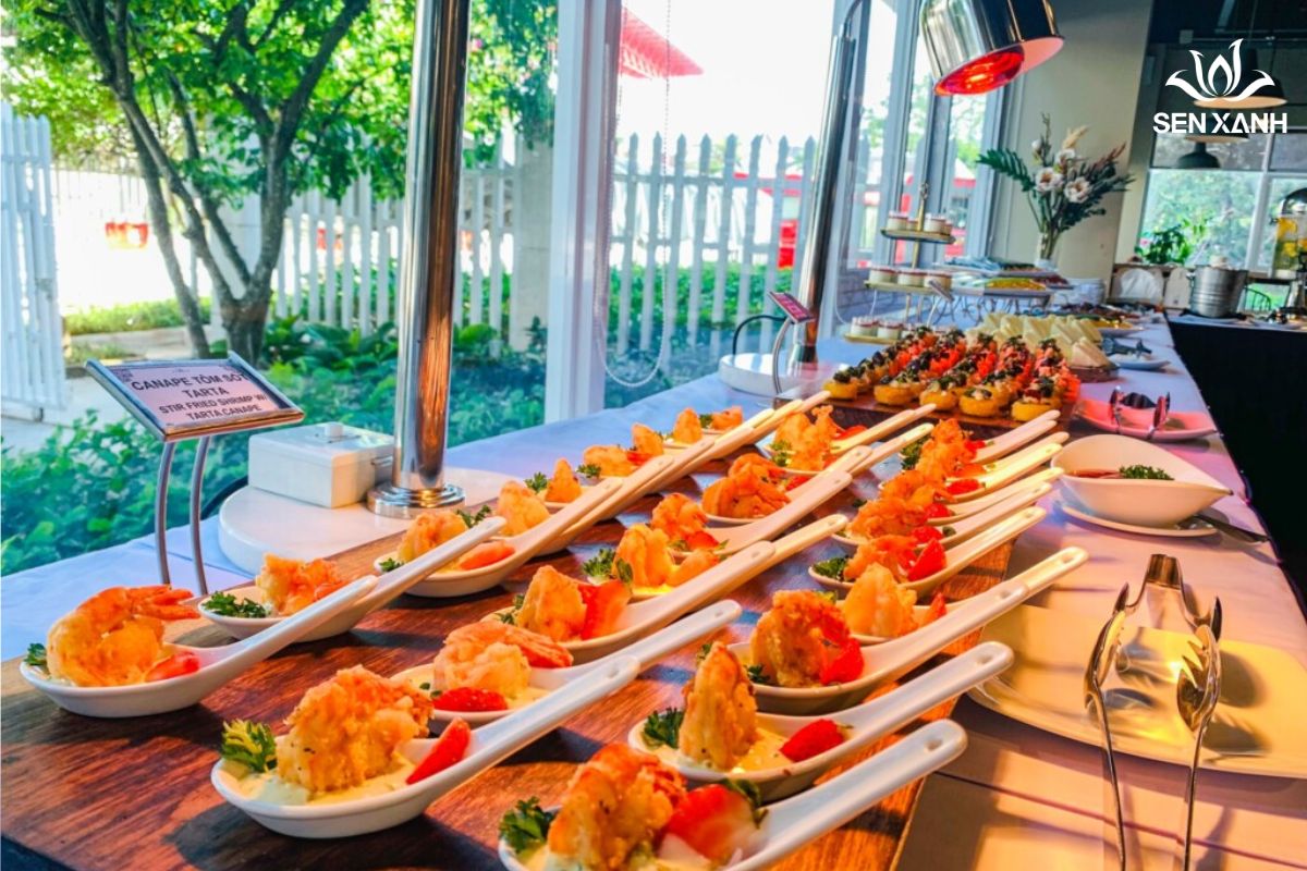 Tiệc finger food cho sự kiện tại Hà Nội
