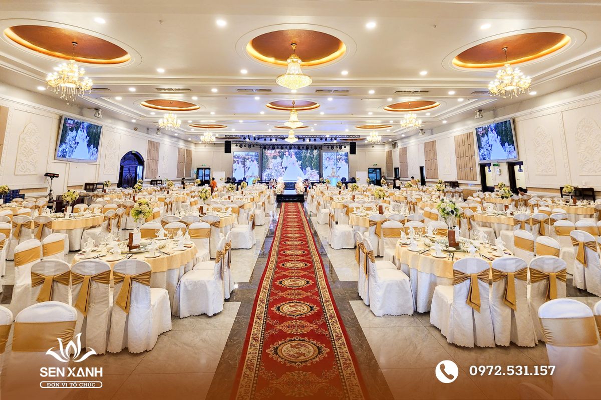 Kh&ocirc;ng gian tổ chức lễ cưới đa dạng