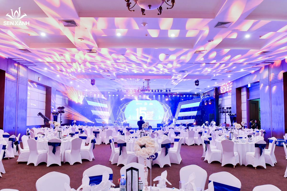 Sen Xanh trang trí sự kiện sinh nhật