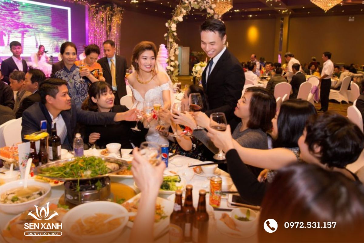 Tận hưởng lễ cưới tuyệt vời c&ugrave;ng người th&acirc;n