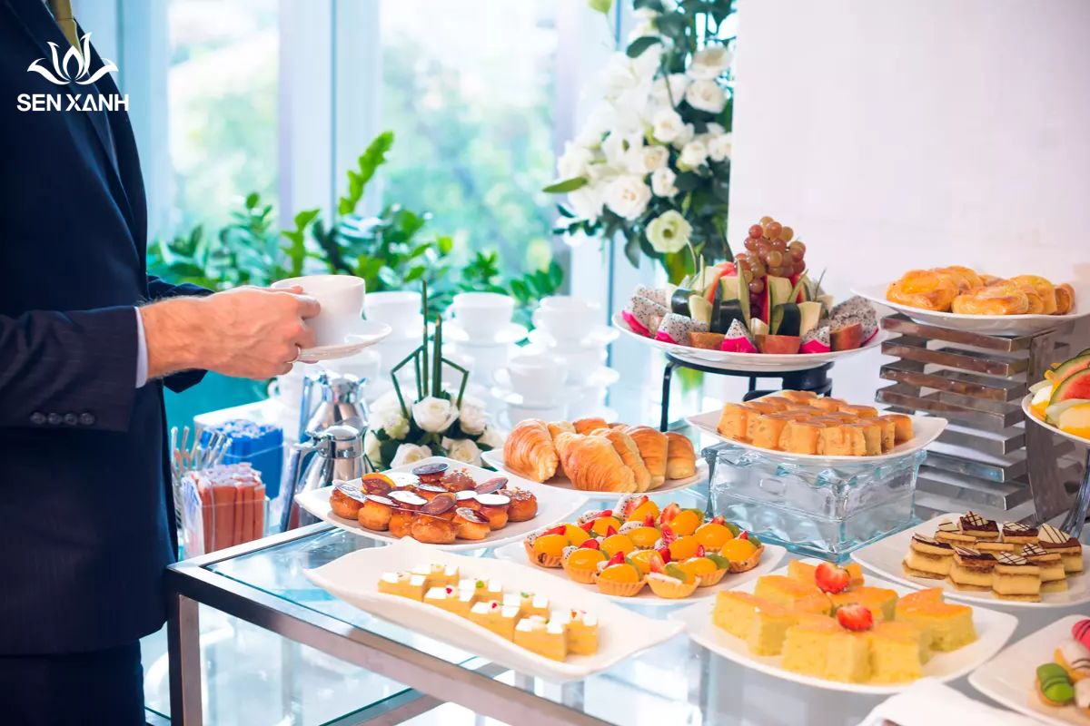 Tiệc trà teabreak cho hội thảo tại Hà Nội