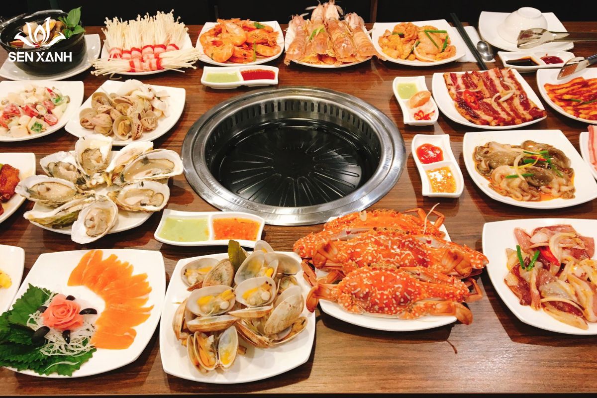 Đặt tiệc buffet nướng tại Hà Nội