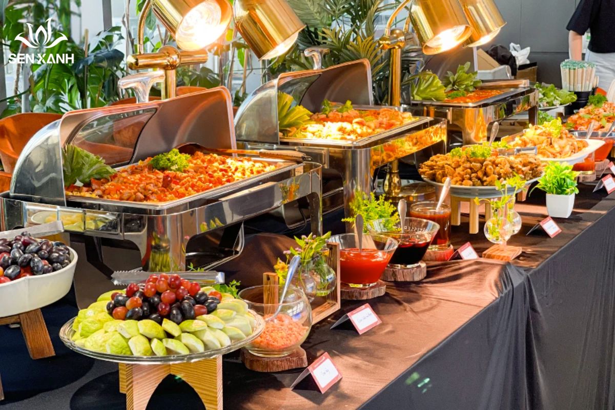 Dịch vụ tiệc buffet cho sự kiện tại Hà Nội