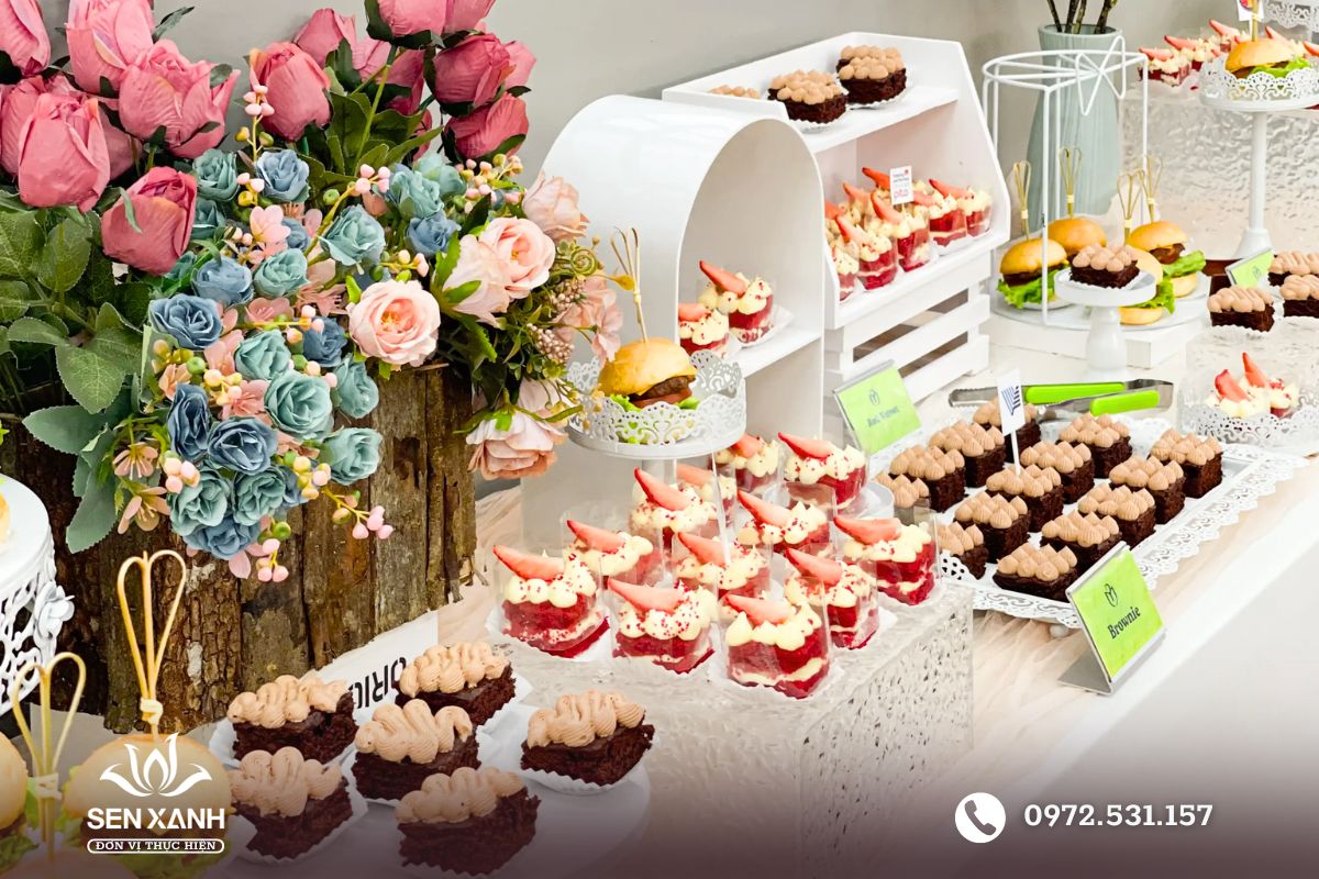 Teabreak cho lễ ra mắt sản phẩm