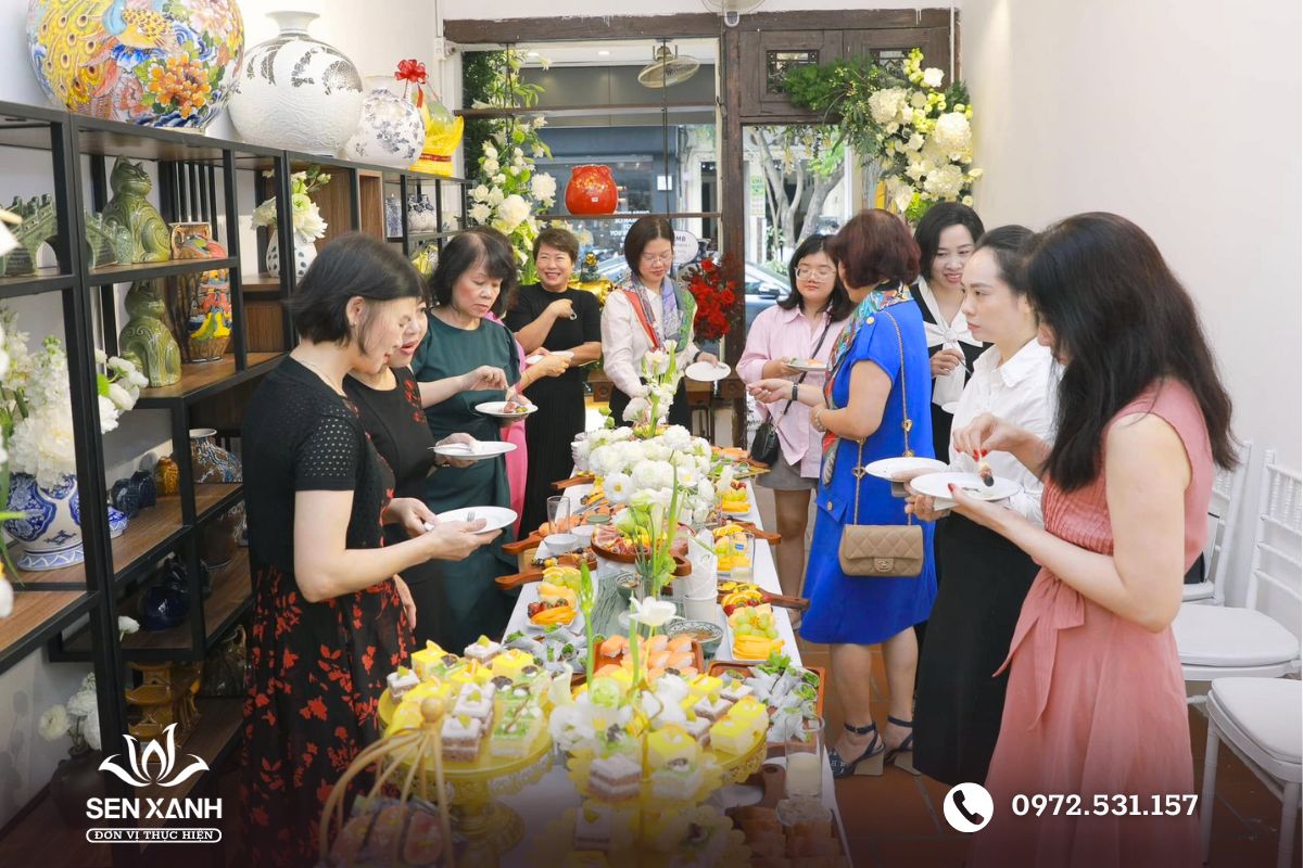 Thời gian tổ chức tiệc linh hoạt Thời gian tổ chức tiệc linh hoạt