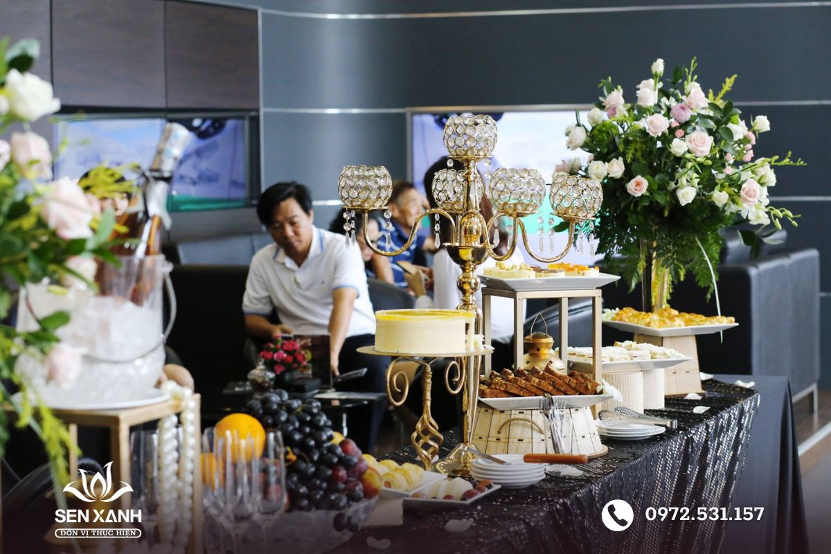 Tiệc teabreak đa dạng phong c&aacute;ch