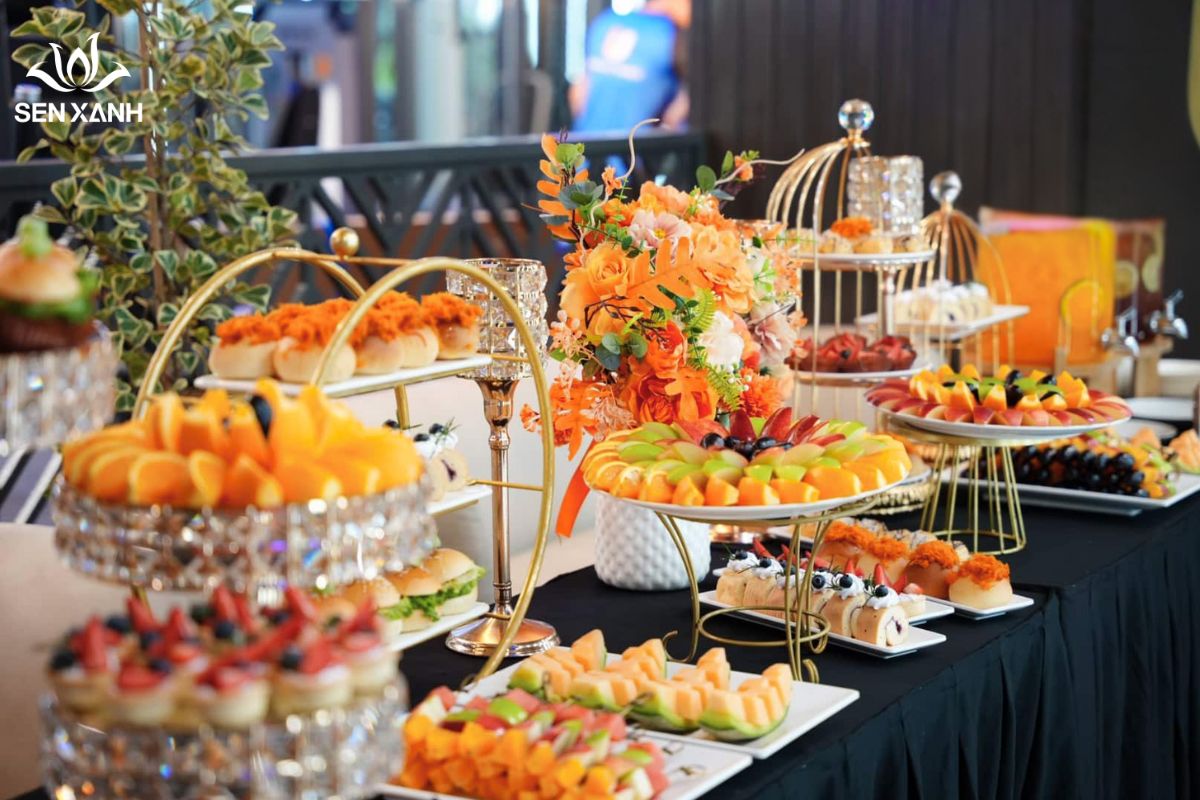 Tiệc trà teabreak cho event văn phòng tại Hà Nội