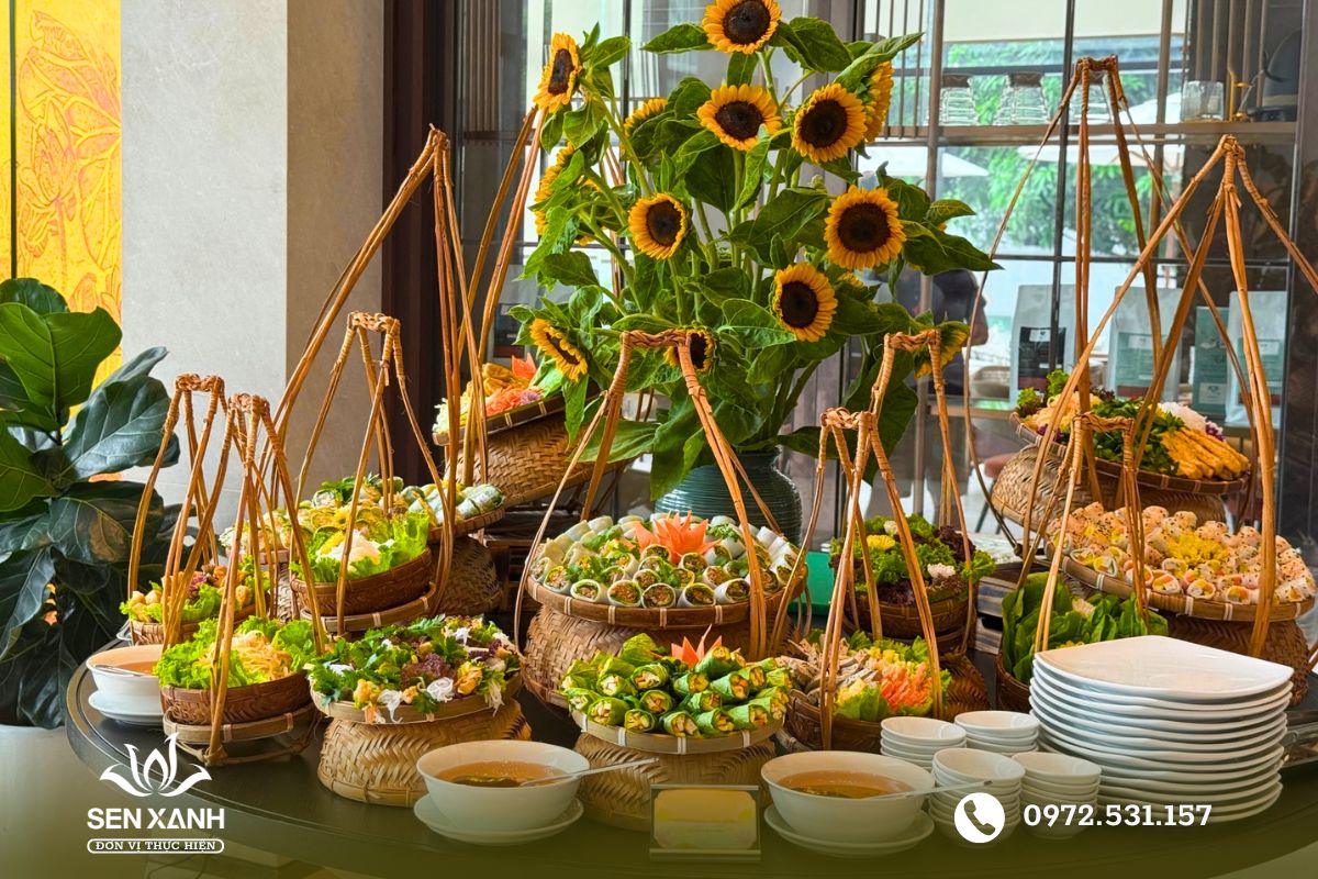 Buffet nguội thường được lựa chọn trong c&aacute;c bữa tiệc