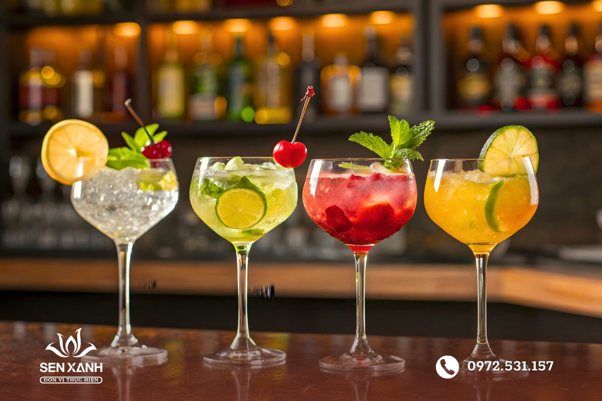 Combo 20-10 trọn g&oacute;i tiệc cocktail sang trọng