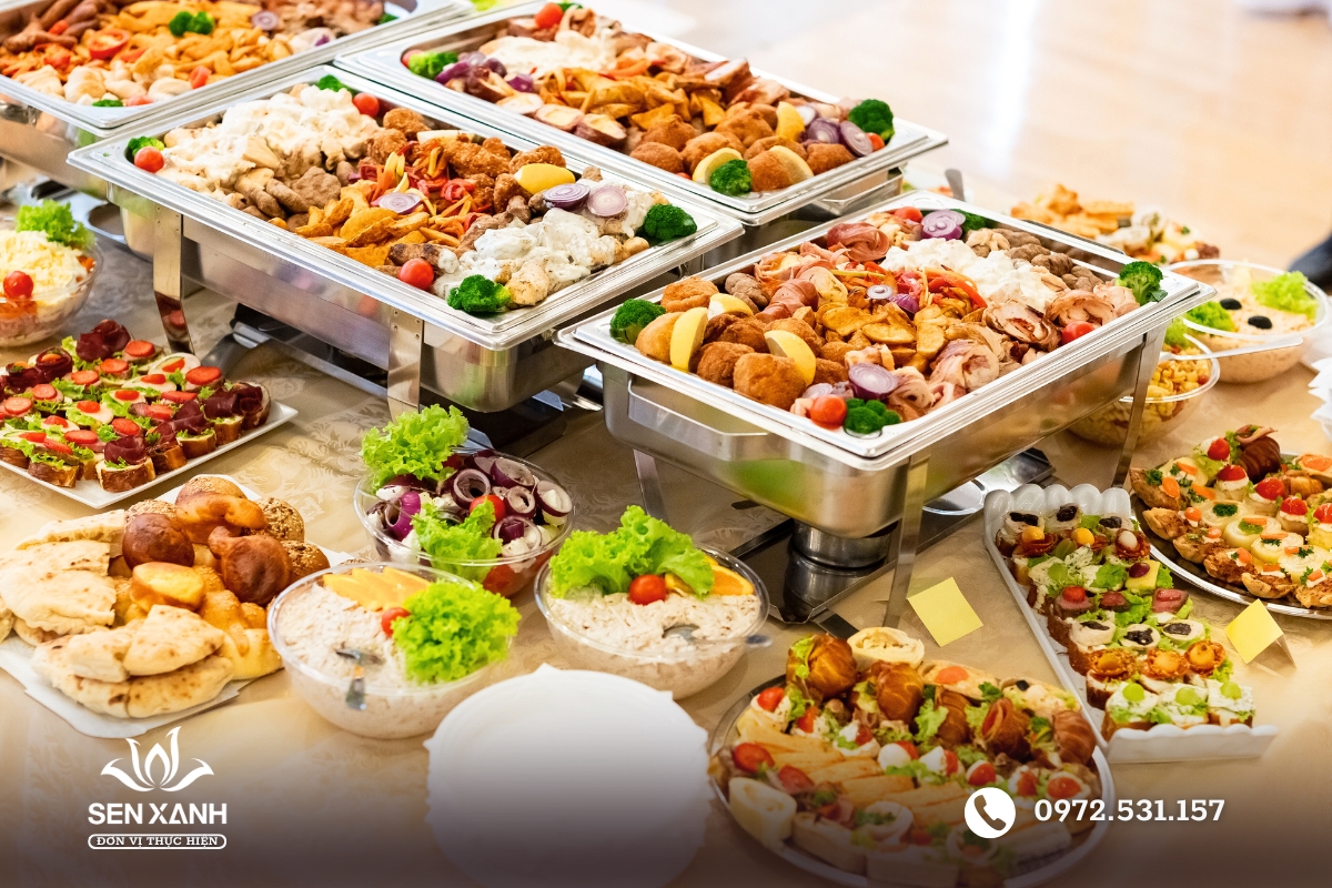 Đặt combo tiệc buffet để tối ưu chi ph&iacute;
