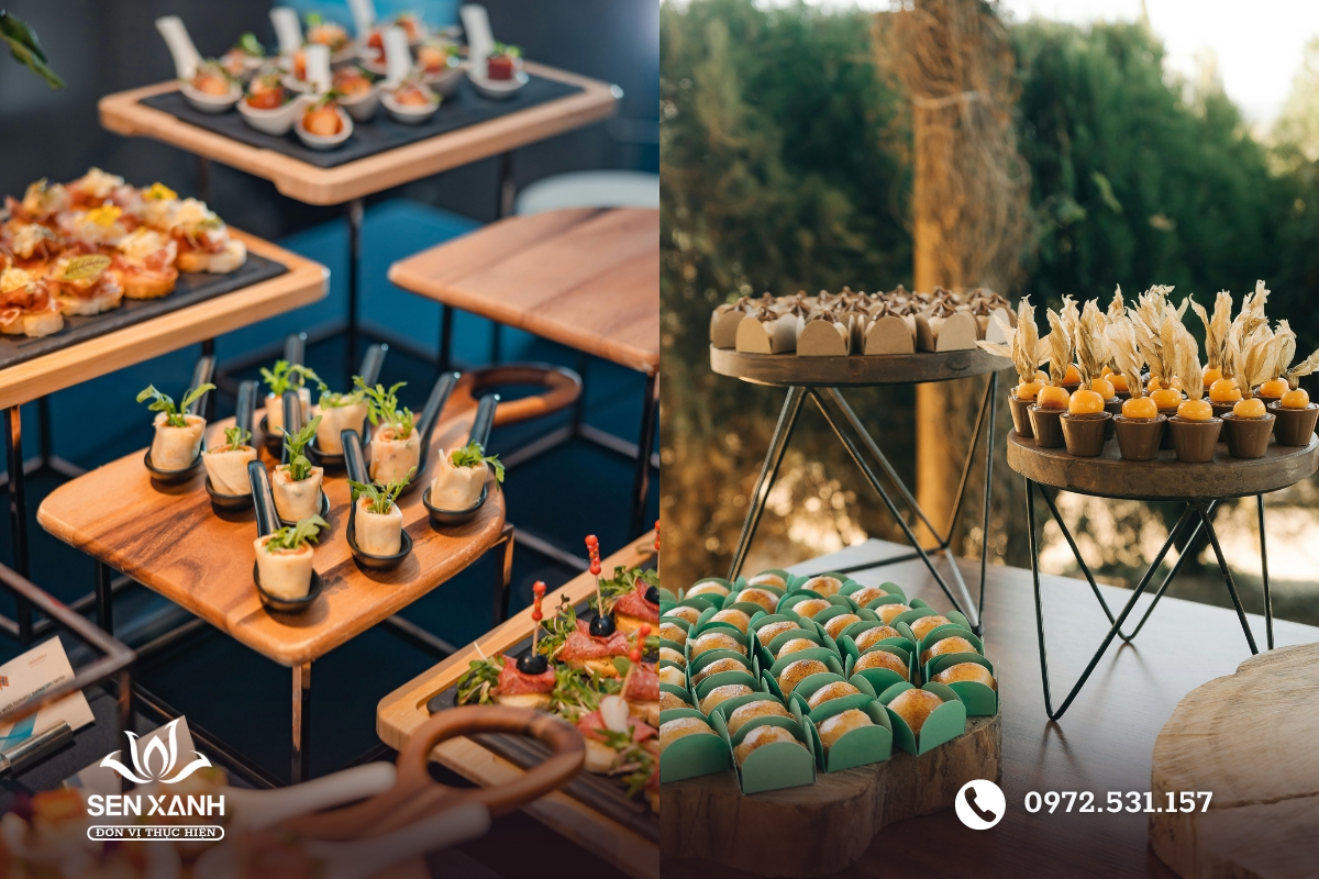 Dự tr&ugrave; th&ecirc;m số lượng để tiệc finger food diễn ra trọn vẹn