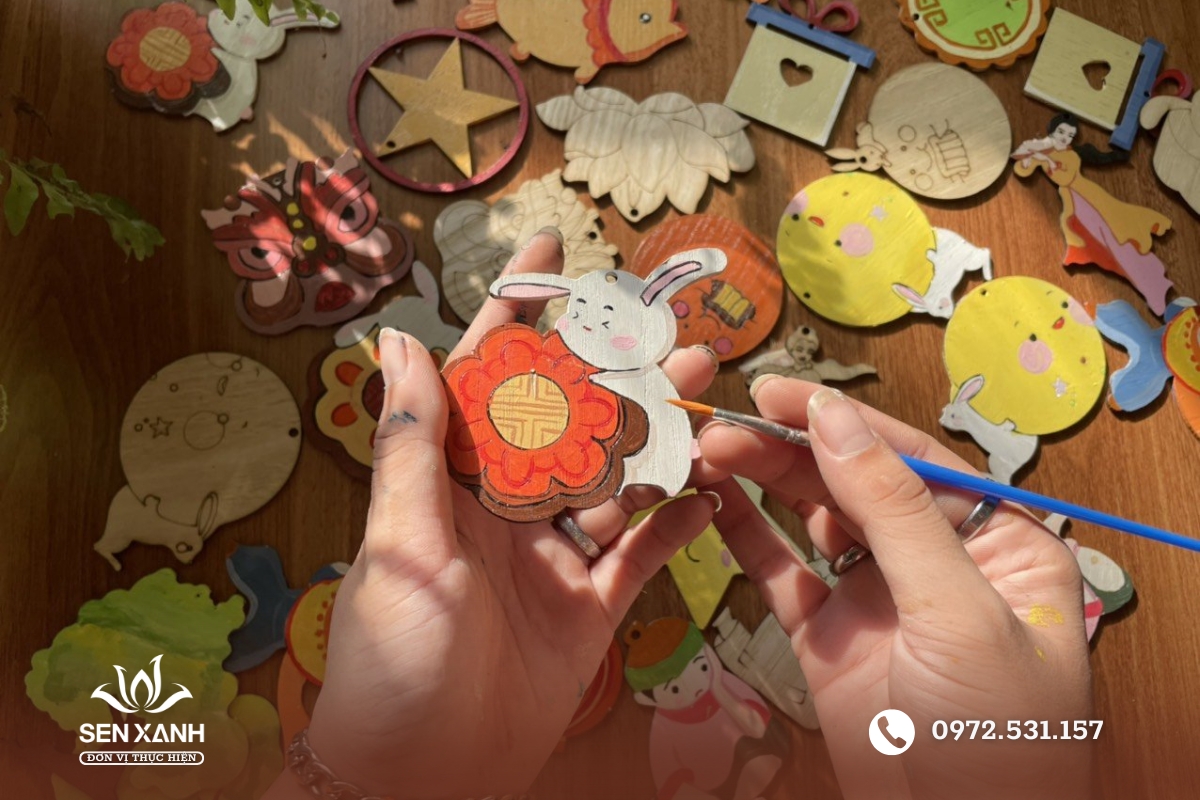 Hoạt động vui chơi cho tiệc Trung thu th&ecirc;m &yacute; nghĩa